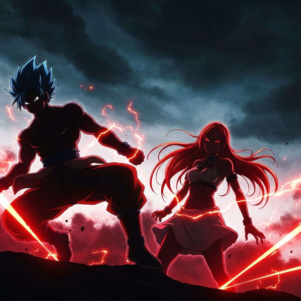 Anime art background